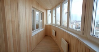 Отделка, остекление, утепление балконов в Светлограде от 204 руб. м/2.